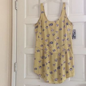 Hurley Yellow Summer Dress